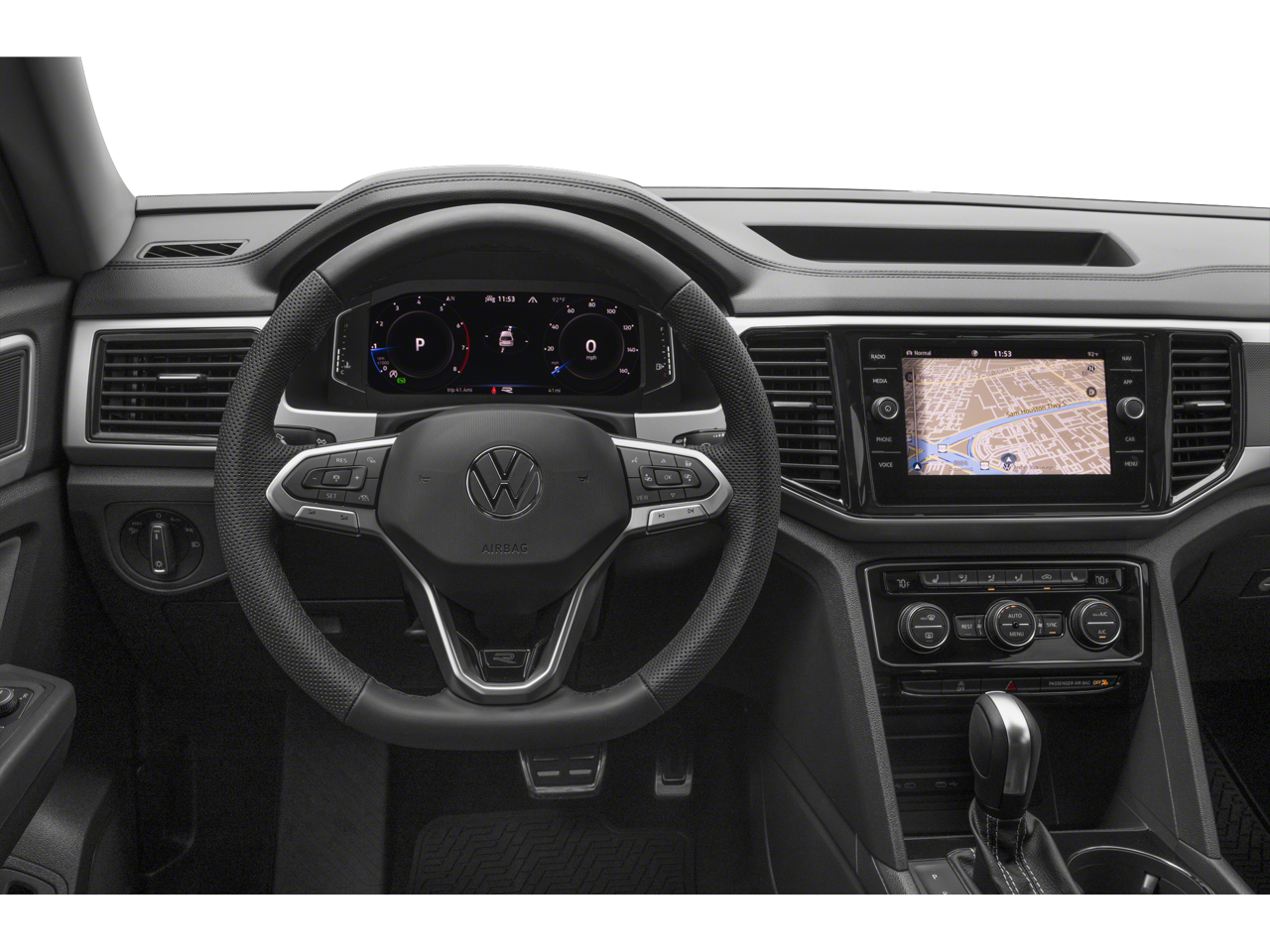 2023 Volkswagen Atlas 3.6L V6 SEL R-Line Black