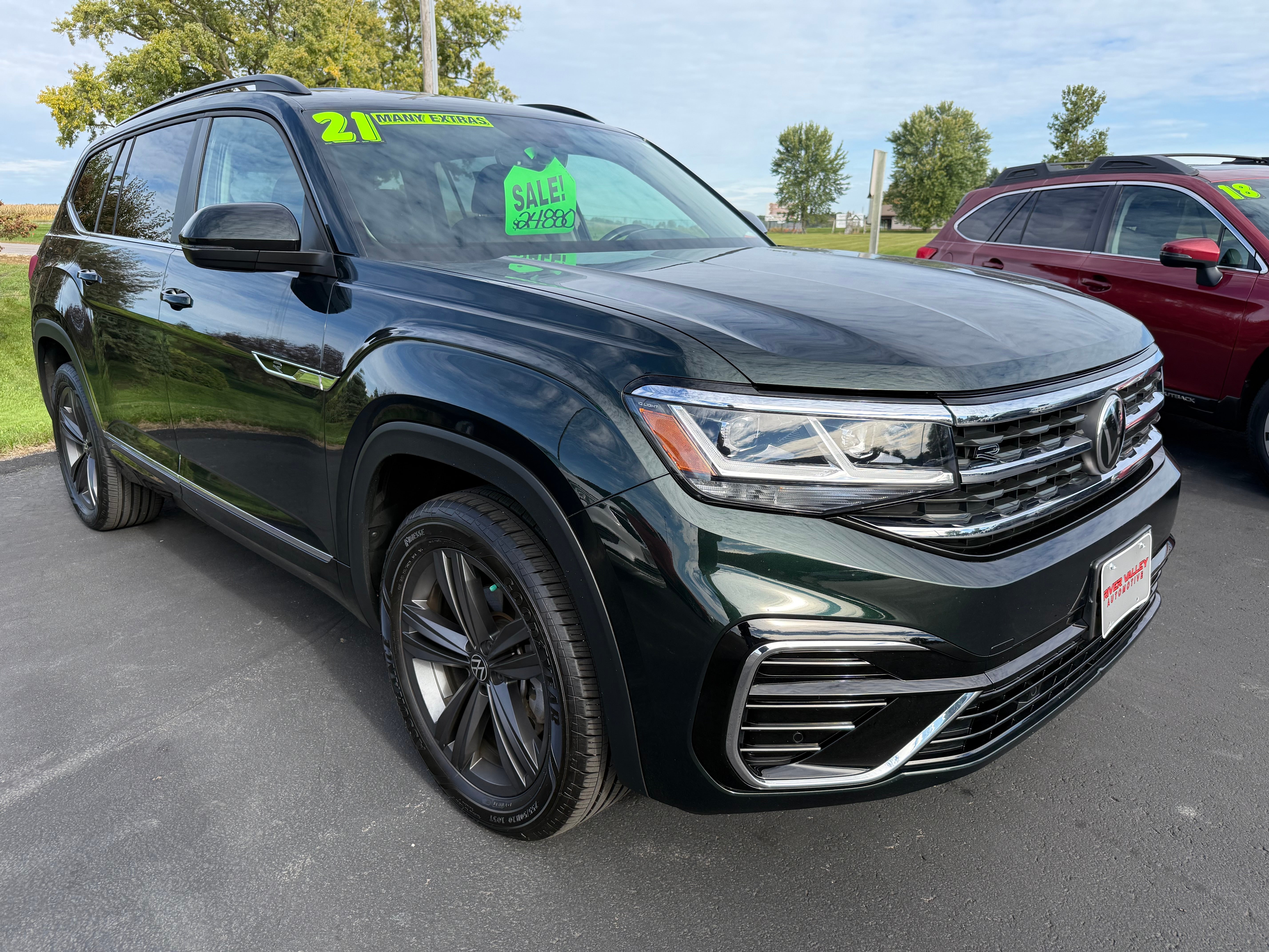 2021 Volkswagen Atlas 3.6L V6 SE w/Technology R-Line